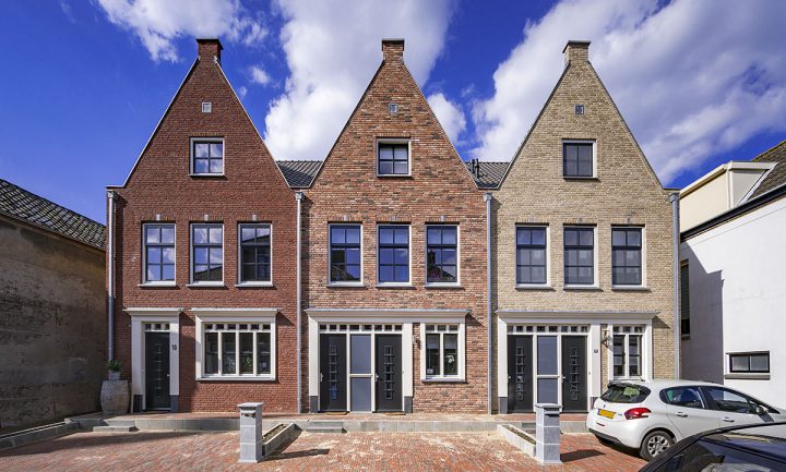 De drie schippers woningen